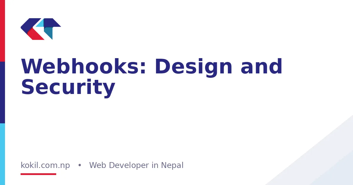 Webhooks: Design and Security