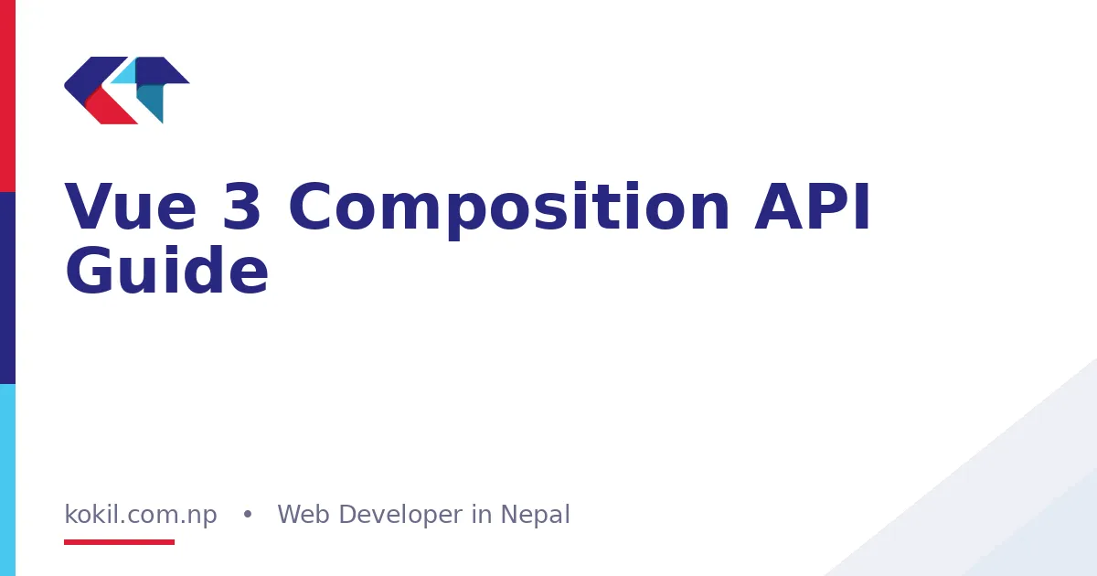 Vue 3 Composition API Guide