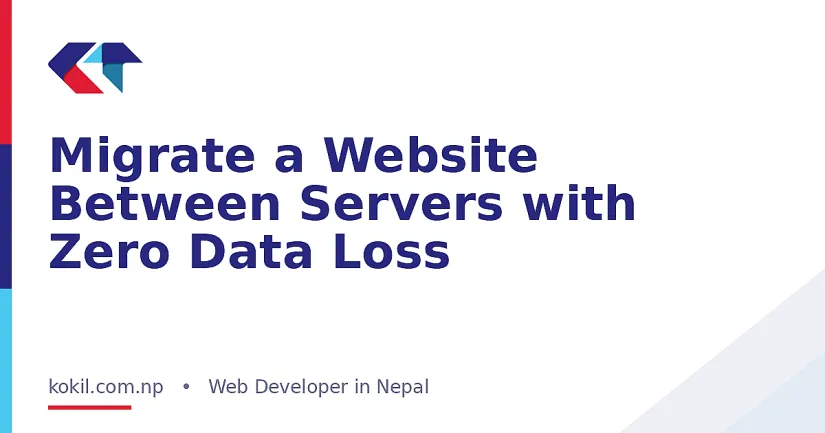 Migrate a Website Between Servers with Zero Data Loss