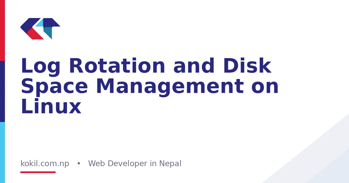Log Rotation and Disk Space Management on Linux