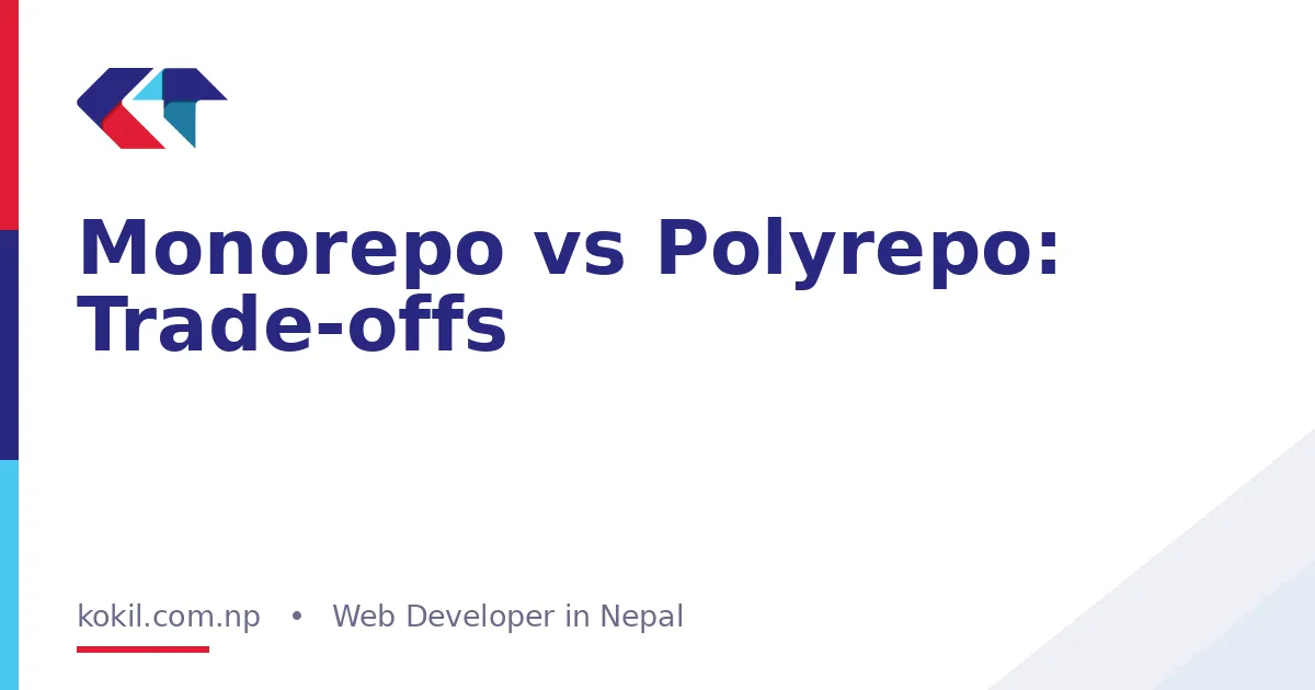 Monorepo vs Polyrepo: Trade-offs