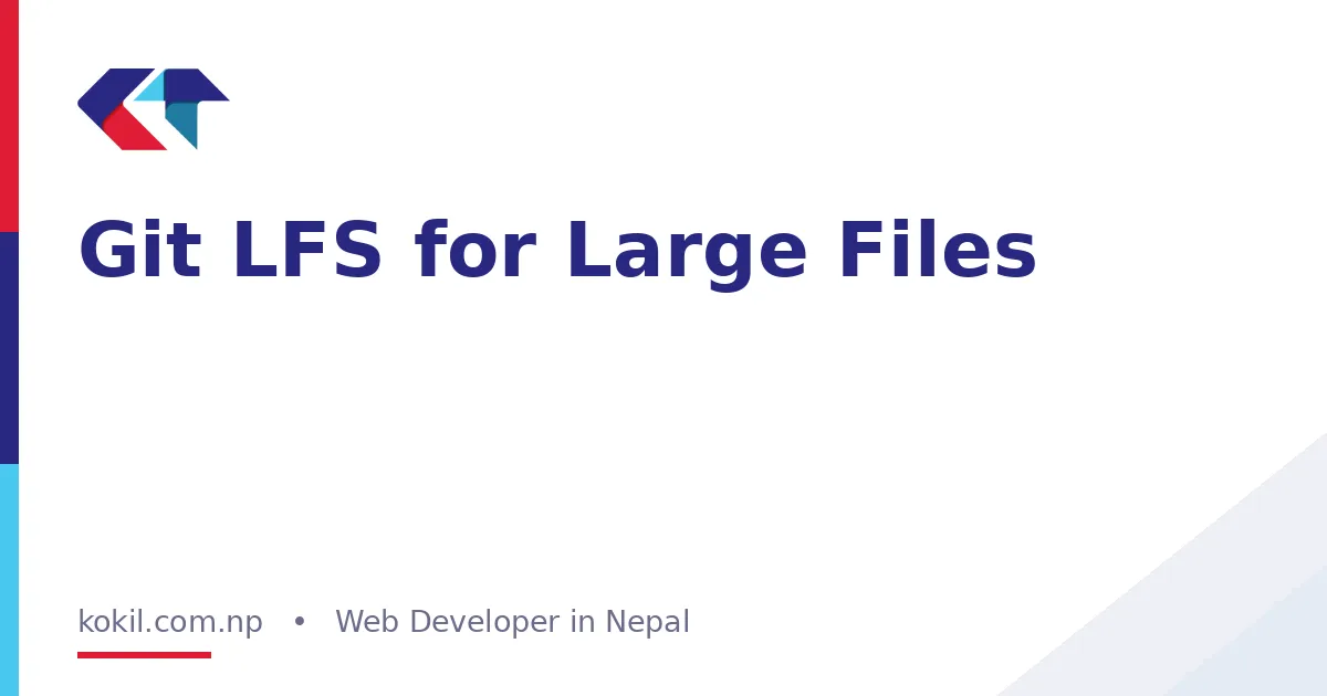 Git LFS for Large Files