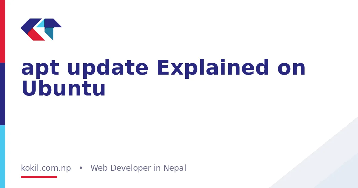 apt update Explained on Ubuntu