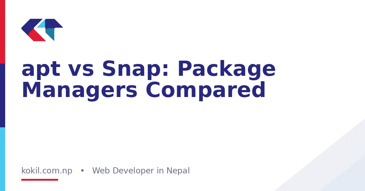 apt vs Snap: Package Managers Compared
