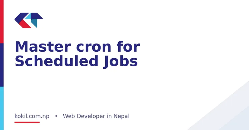 Master cron for Scheduled Jobs