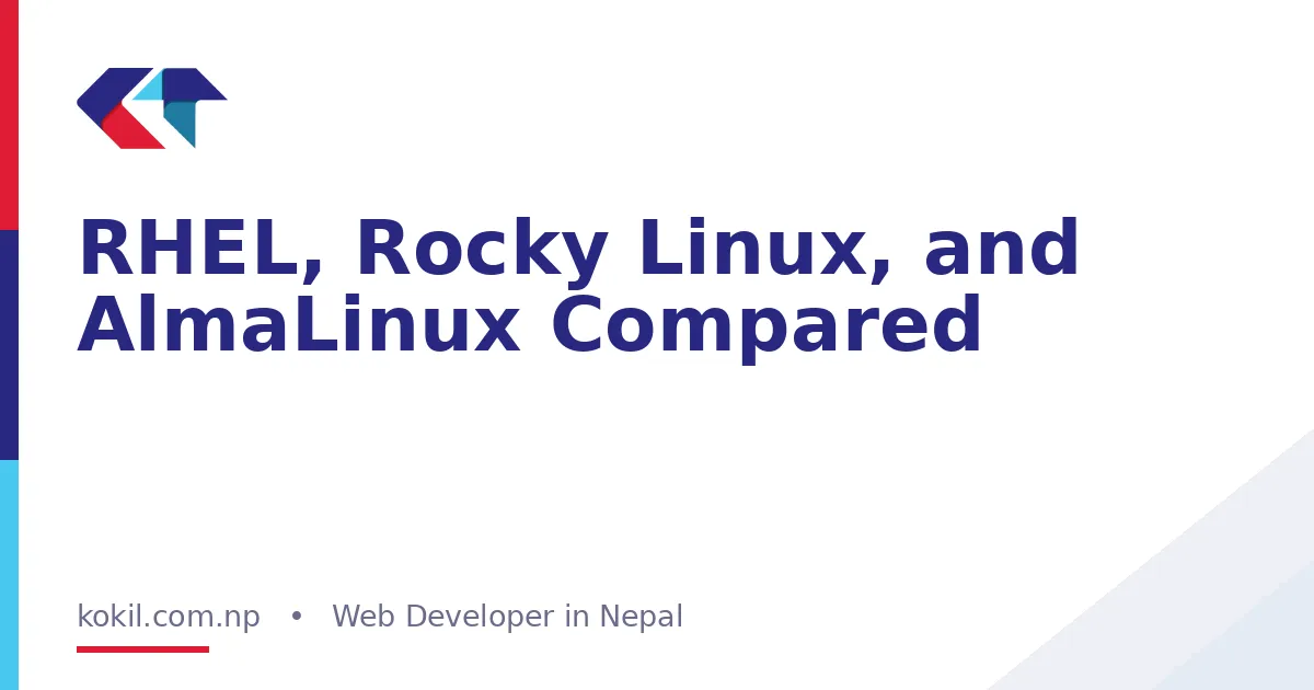 RHEL, Rocky Linux, and AlmaLinux Compared