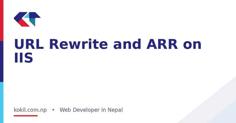 URL Rewrite and ARR on IIS