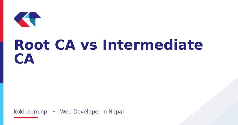 Root CA vs Intermediate CA