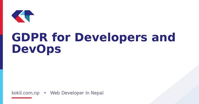 GDPR for Developers and DevOps
