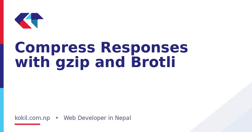 Compress Responses with gzip and Brotli