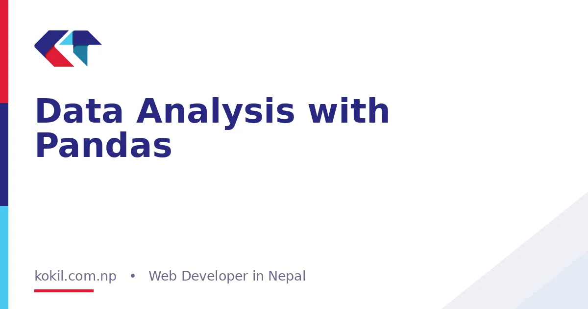 Data Analysis with Pandas