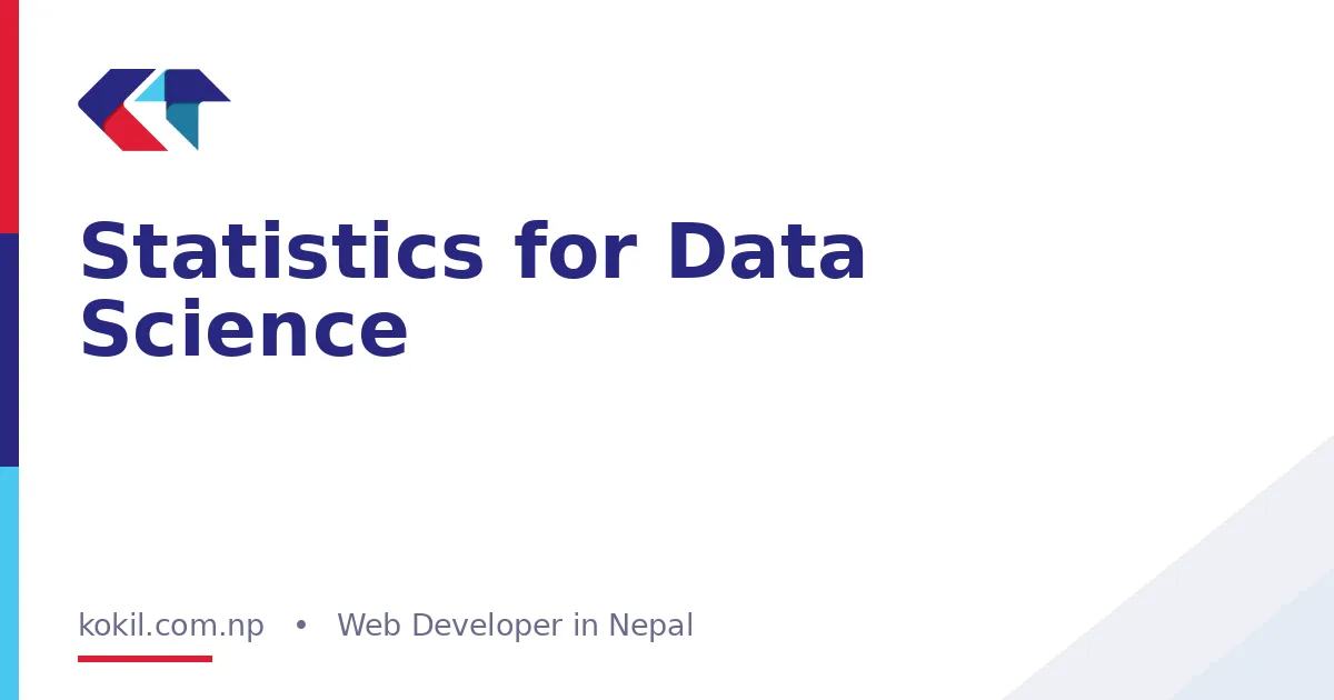 Statistics for Data Science
