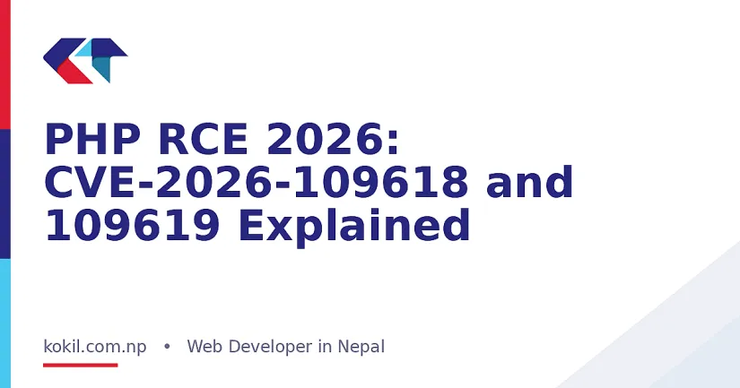 PHP RCE 2026: CVE-2026-109618 and 109619 Explained