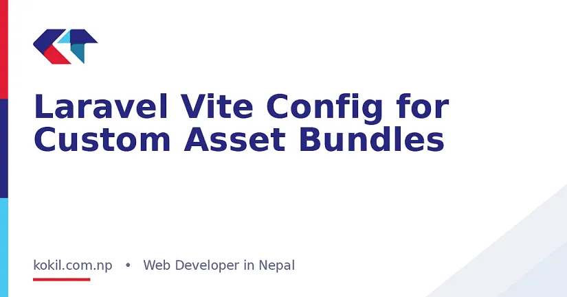 Laravel Vite Config for Custom Asset Bundles