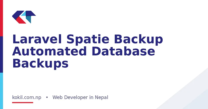Laravel Spatie Backup Automated Database Backups