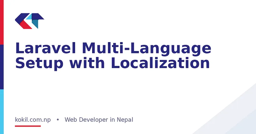 Laravel Multi-Language Setup with Localization