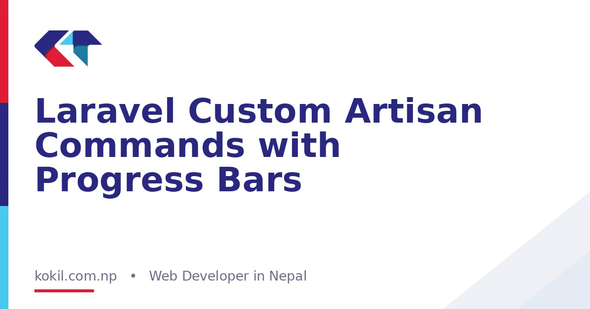 Laravel Custom Artisan Commands with Progress Bars