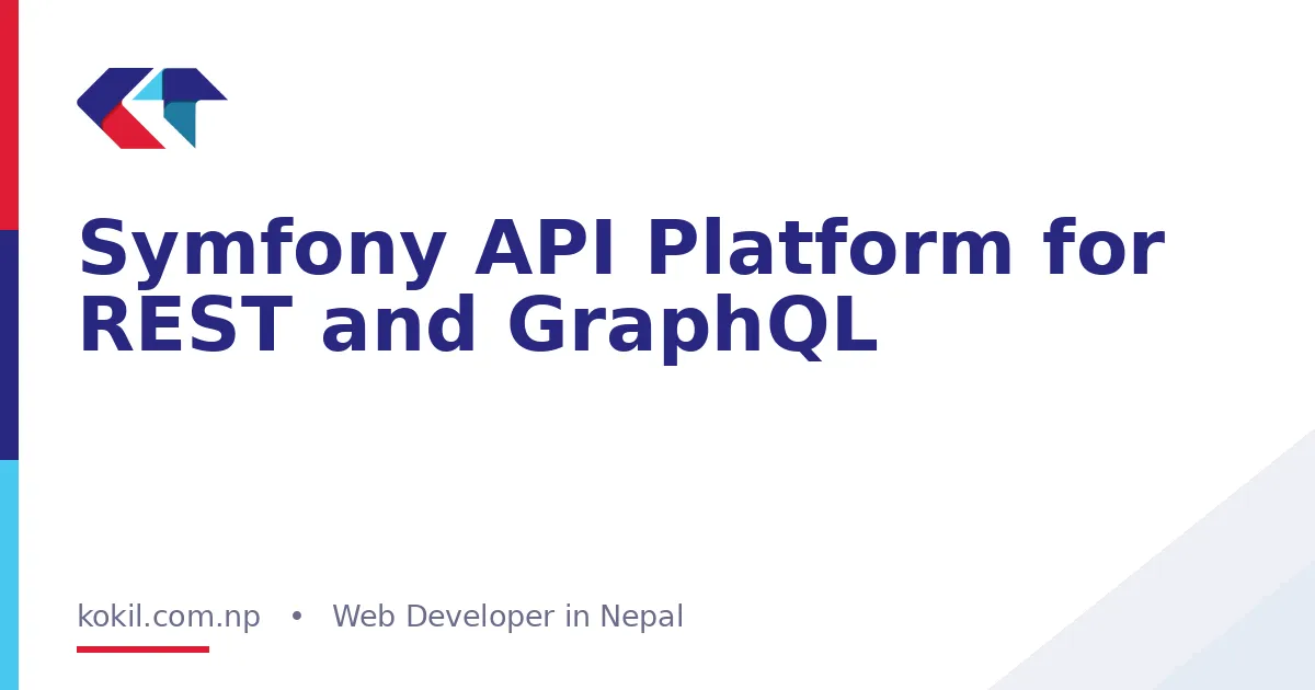 Symfony API Platform for REST and GraphQL