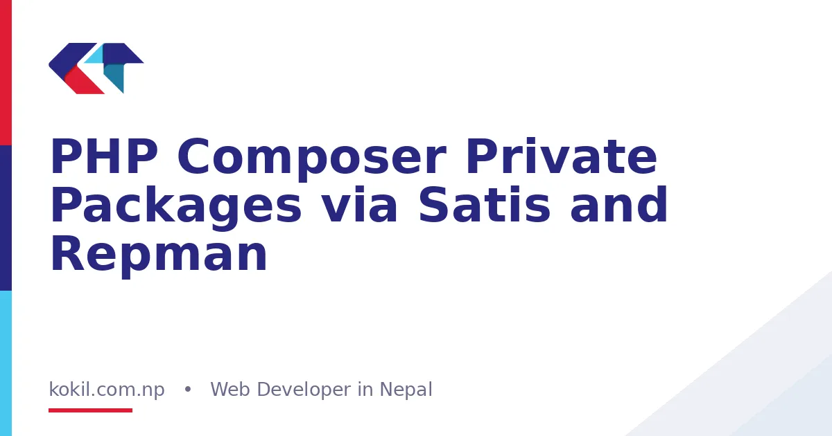 PHP Composer Private Packages via Satis and Repman