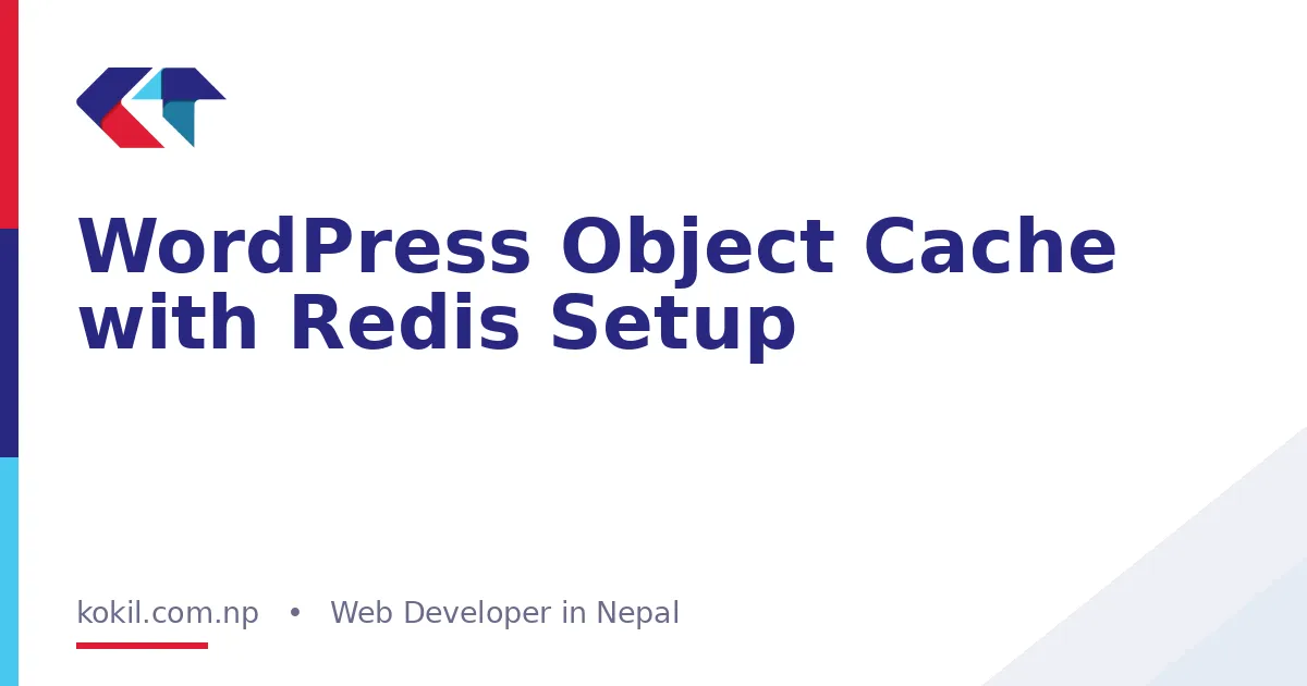WordPress Object Cache with Redis Setup